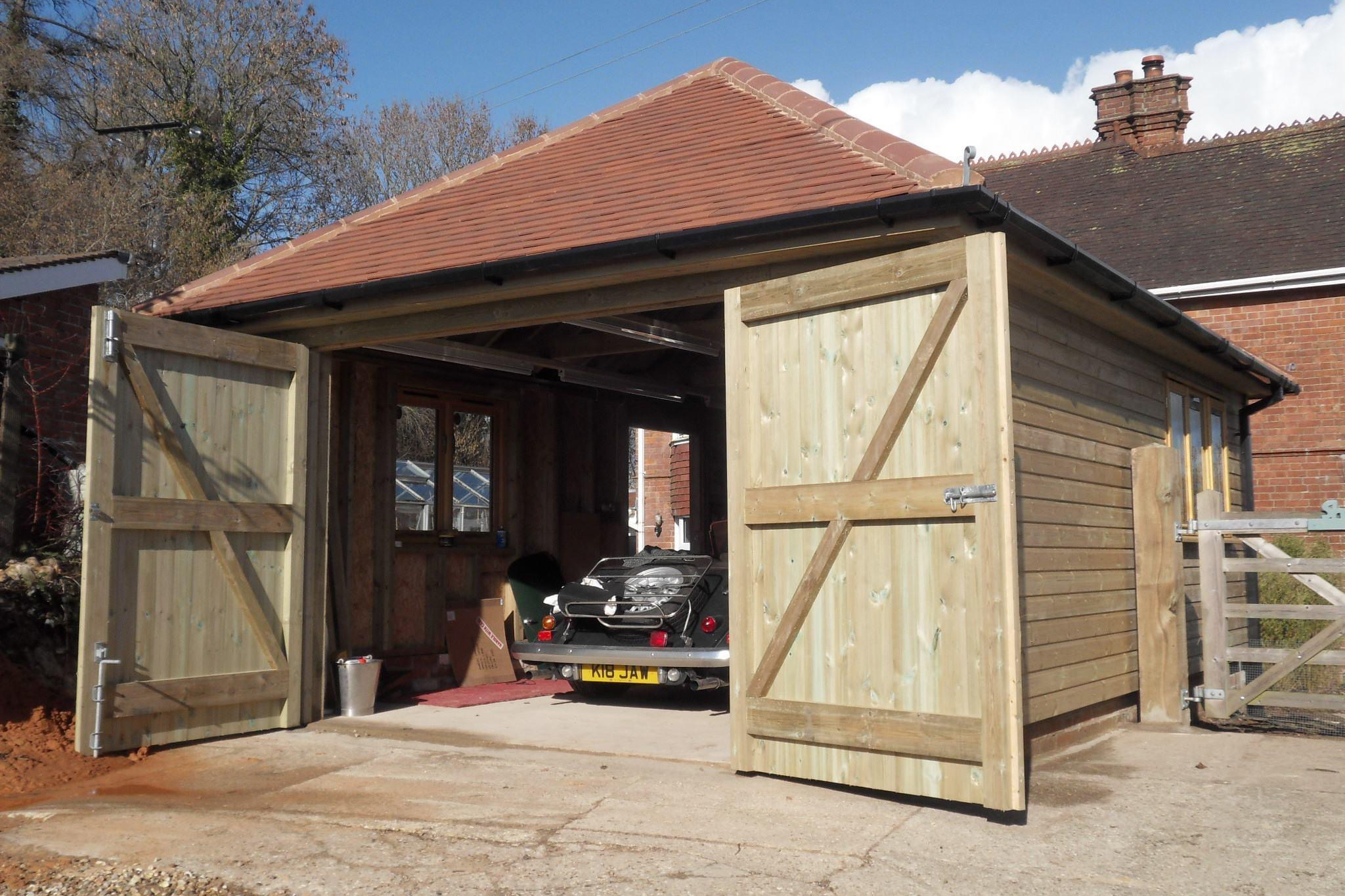 Garages and Workshops - Harris Timber Products